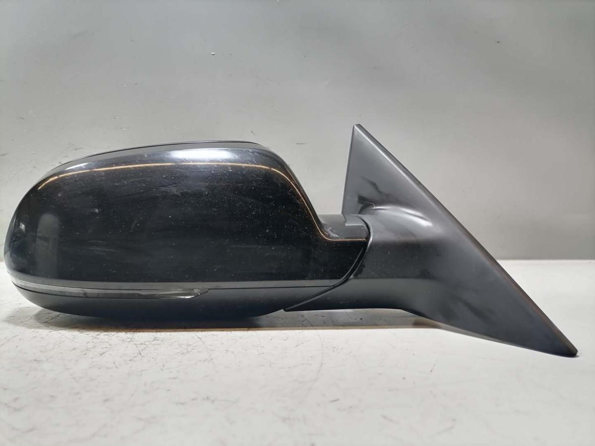 Audi A5 8T original Au&szlig;enspiegel rechts elektrisch verstellbar beheizt LY9B Brillantschwarz Bj.2009